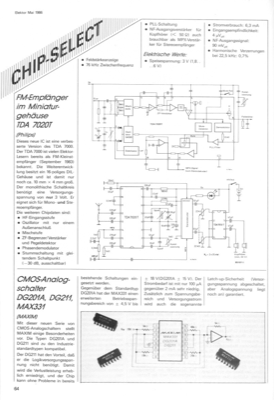 Chip Select (TDA7020T)