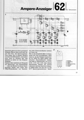 Ampere-Anzeiger (Netzgerät 3-30V 2A mit LED-Stromanzeige)