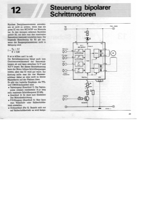 Steuerung bipolarer Schrittmotoren (MC3479P)