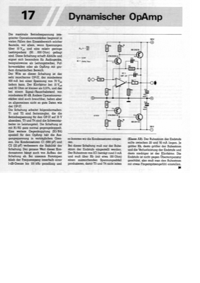 Dynamischer OpAmp (Ausgang bis 70V an 50-600Ohm, OP37)