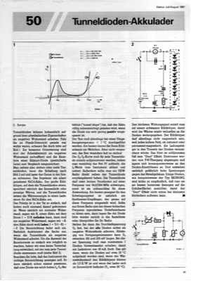 Tunneldioden-Akkulader (Scherz)