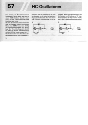 HC-Oszillator (bis 20MHz ohne Quarz)