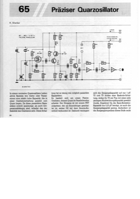 Präziser Quarzoszillator (bis 20MHz)