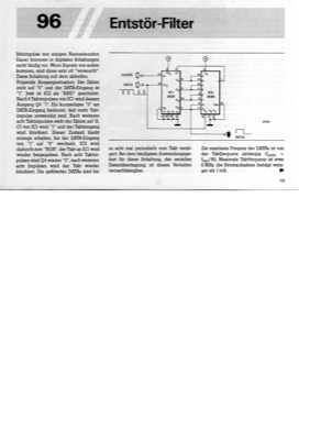 Entstör-Filter (digitale Störimpulse filtern, 4029, 4048)