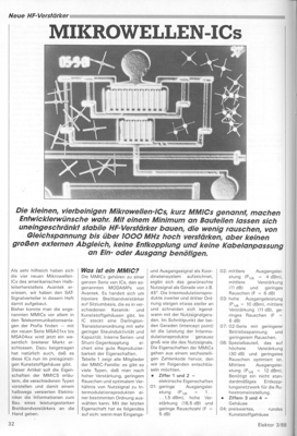 Mikrowellen-ICs (Überblick)