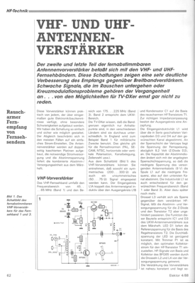 VHF- und UHF-Antennenverstärker