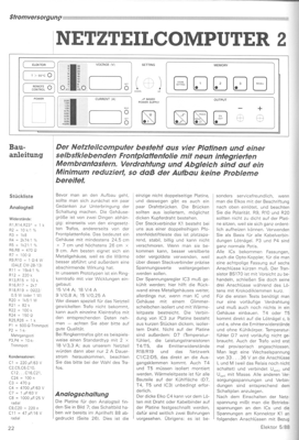 Netzteilcomputer, Teil 2