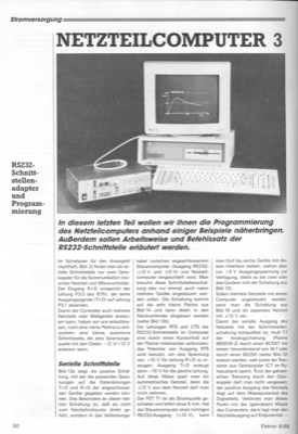 Netzteilcomputer, Teil 3