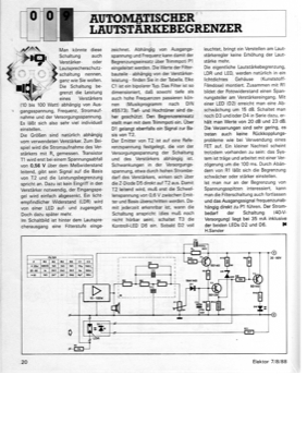 Automatischer Lautstärkebegrenzer