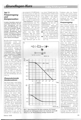 Analog-Schaltungstechnik (Grundlagen 7 Frequenzgang und Kompensation)