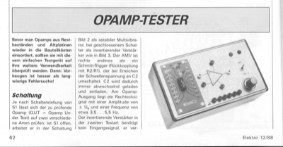 OpAmp-Tester