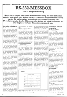 RS232-I/O-Messbox, Teil 2 (Programmierung)