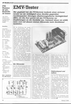 EMV-Tester (Störstrahlung produzieren)