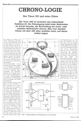 Chrono-Logie (Der Timer 555 und seine Nachfolger (Anwendungen))
