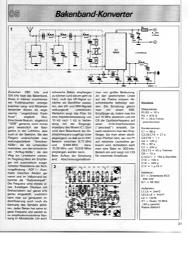 Bakenband-Konverter (280-516 kHz auf ca. 10 MHz umsetzen)