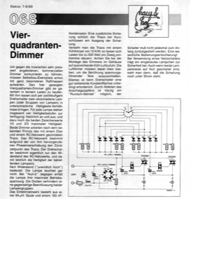 Vier-Quadranten-Dimmer