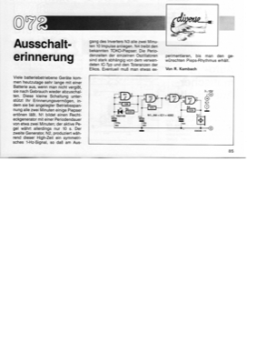 Ausschalterinnerung (Intervallsummer)