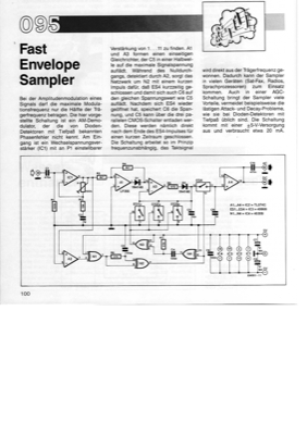Fast Envelope Sampler (AM-Demodulator ohne Phasenfehler)