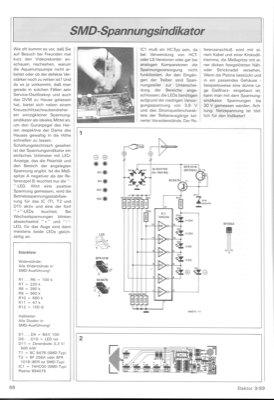 SMD-Spannungsindikator (>6,9,12,15V)