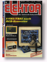 Super-Video-Konverter II: S-VHS/PAL-FBAS nach RGB