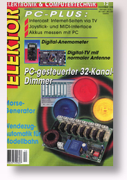 PC-gesteuerter 32-Kanal-Dimmer