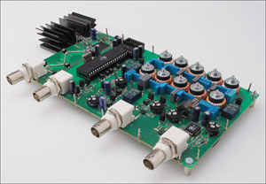 HF-Wobbelgenerator mit Spektrum-Analyser