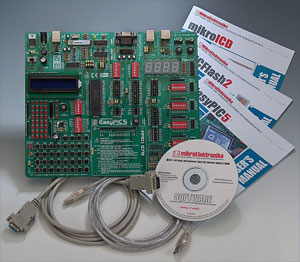 MikroElektronika EasyPIC5 Entwicklungssystem