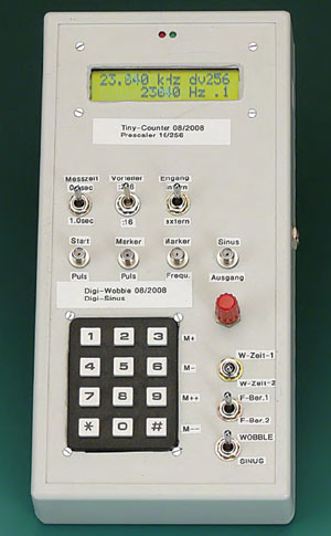 Digiwobbler+Sinusgenerator mit digitaler Frequenzeinstellung