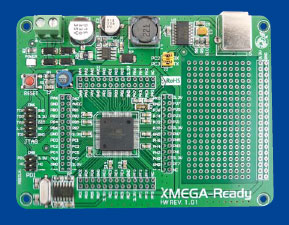 Angeschaut: Xmega-Board