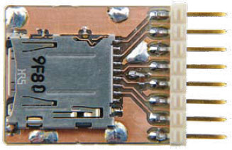 MicroSD-Kartenhalter