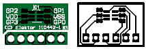 Break-out-Board für PIC10F2xx (SOT23-6)