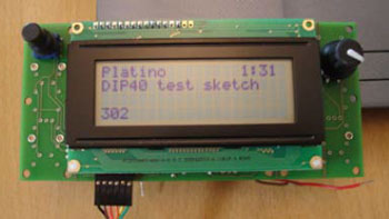 Platino mit Arduino