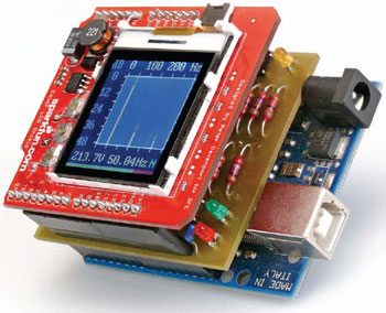 Netzspannungs-Analyser mit Arduino