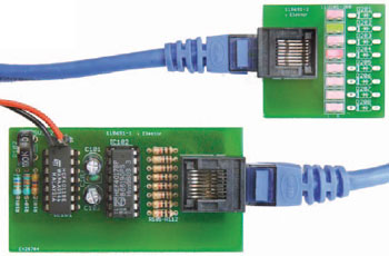 Comprobador de Cable RJ45 con ‘Luces deslizantes’