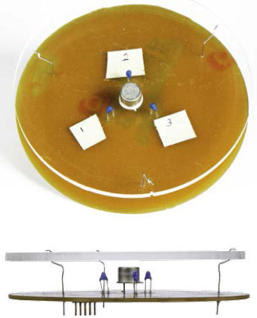 Windrichtungsmesser ohne Mechanik