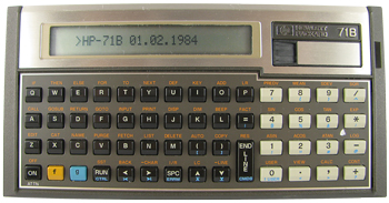 Der Zahlenfresser HP-71B (1984)