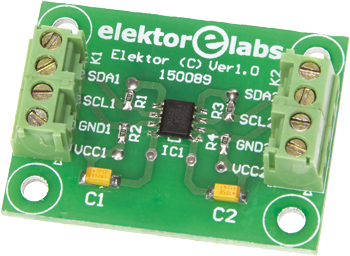 Universeller I²C-Bus-Isolator und Pegelwandler