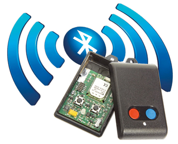 Fernbedienung mit Bluetooth Low Energy