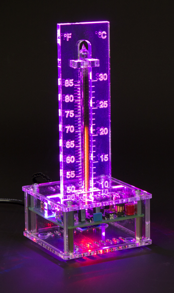 Nixie-Bargraph-Thermometer