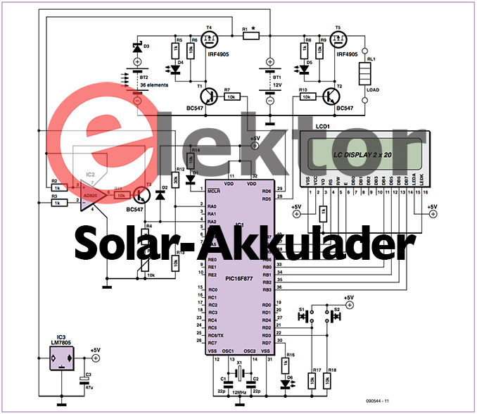 Solar-Akkulader