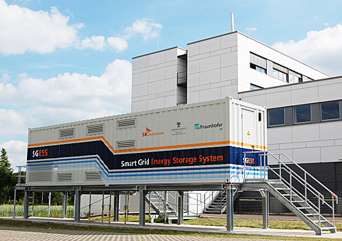 Mega-Akku in Magdeburg